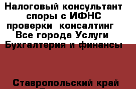 Налоговый консультант (споры с ИФНС, проверки, консалтинг) - Все города Услуги » Бухгалтерия и финансы   . Ставропольский край,Лермонтов г.